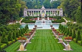 The Nemours Mansion and Gardens Wilmington, DE.  Learn about the 
 Du Pont Family.