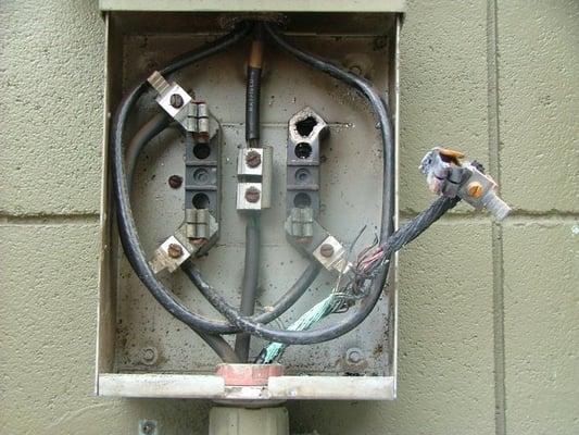 Electrical Meter Melt Down!    