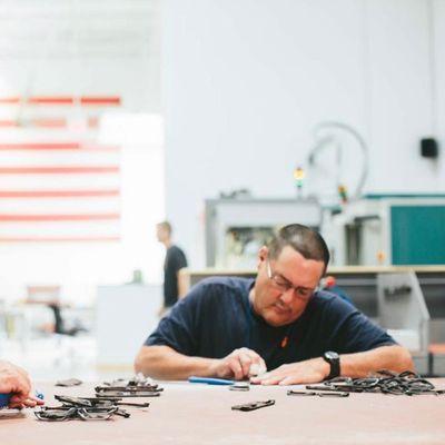 STATE frames are made in America by artisans in Chicago, Illinois