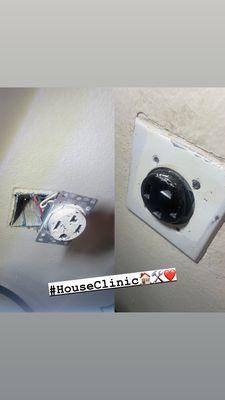 Dryer plug replacement **Before/After