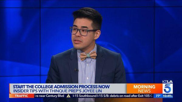 ThinquePrep founder on KTLA