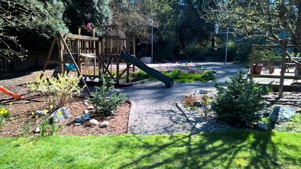 Outdoor play area