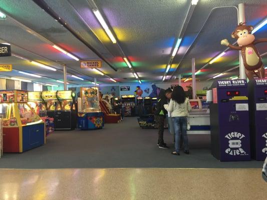 Small arcade place for kids! Family owned, clean and it's not expensive.