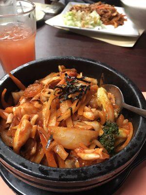 Hot Stone Squid Bibimbop