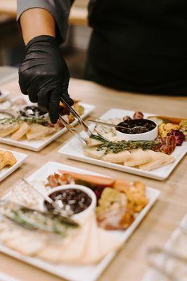 Dish Food & Events Family Style Charcuterie Platter