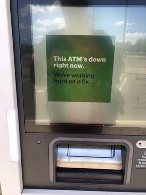 ATM not working 6/8/2024