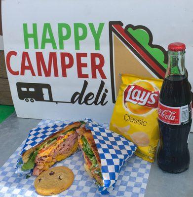 Grilled Happy Camper Club in a combo