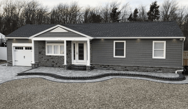 Cedar impression siding