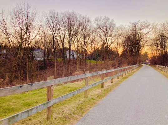 Chester Valley Trail - East Whiteland entrance