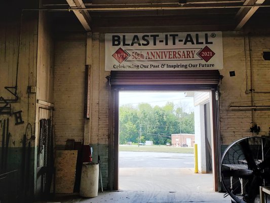 Blast-It-All® Celebrating 50 years in business.