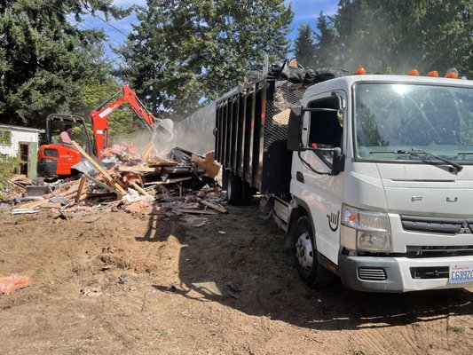 Mobile Home Tear down