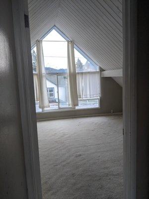 One of the upstairs bedrooms in our beautiful rental house from R&R Properties