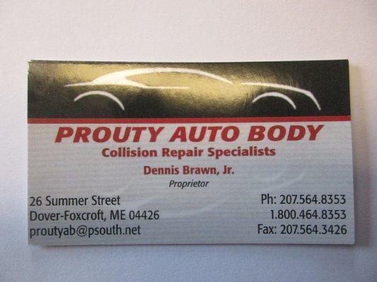 Prouty Auto Body