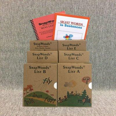 SnapWords® Teaching Cards