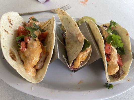 Mahi mahi tacos . TACO TUESDAY!