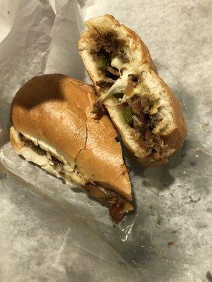 Philly cheesesteak