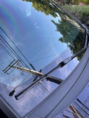 Windshield crack