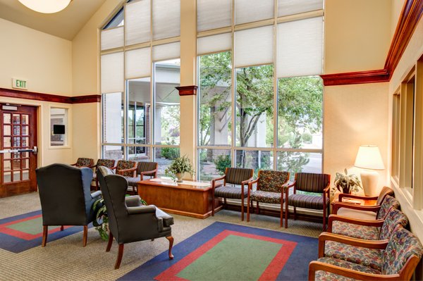 Mountain Eye Institute waiting area