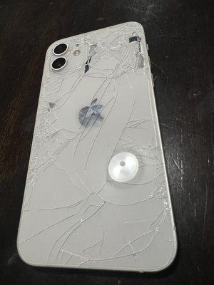 Before IPhone 12 back glass