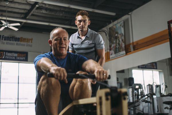 Cardio, Cardio, Cardio! And the water rower will challenge more than just that!