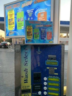 Car wash prices high for what you get, but lots of people willing to wait in a line.