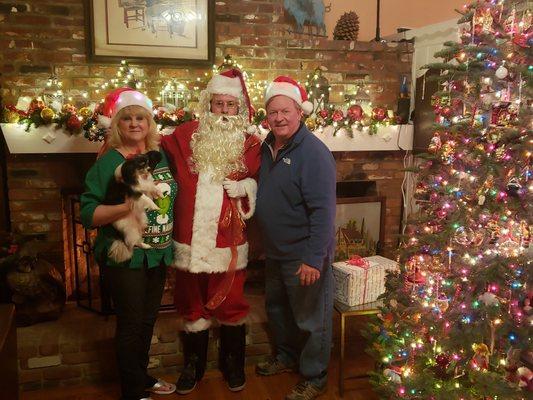 Joe and Kathy McHugh wish everyone a very Merry Christmas!