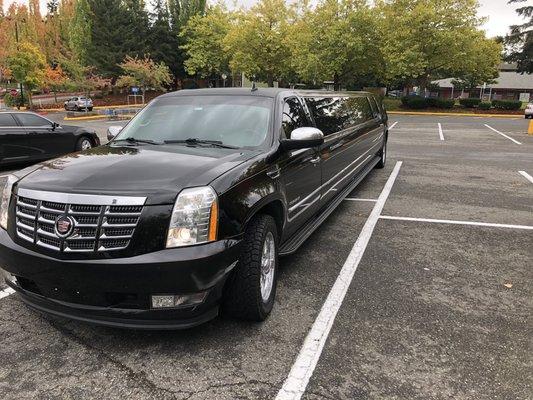 16 passenger Cadillac Escalade