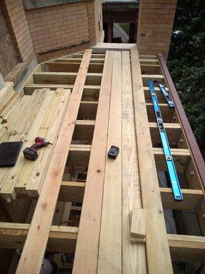 Wood Balconies