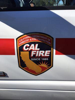 Did you know that it is against the law to use the CALFIRE logo with with out written consent from them?