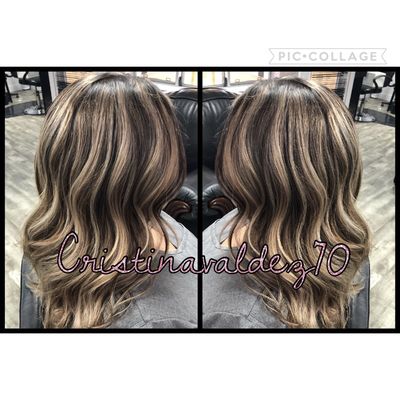 Highlight balayage