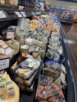 This is just one view of the cheeses they have