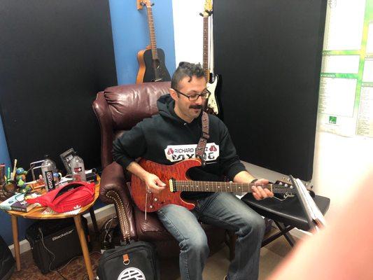 Best guitar teacher, Alex Guerrero