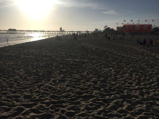 I've been honored to be a part of the treatment team for the US Open of Surf in Huntington Beach, CA for the last few years