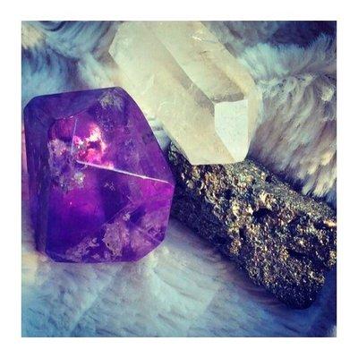 Energy crystals.