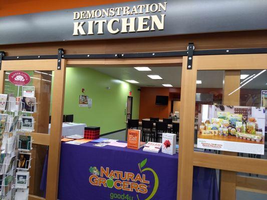 Demonstration kitchen