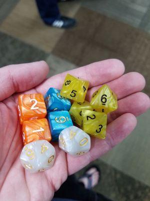 New dice!