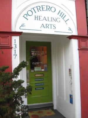 Front of Potrero Hill Healing Arts... btwn Farley's & Hazel's