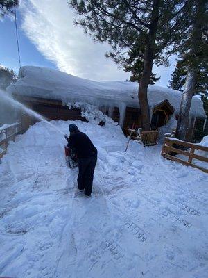 Driveway and walkway snow removal!