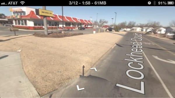 This is the street view of the store.