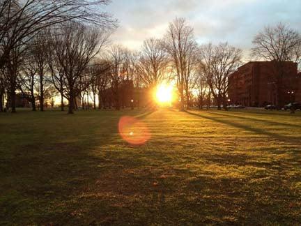 STCC campus facing the Armory museum.