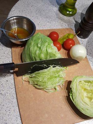 Sharp Knife vs Lettuce