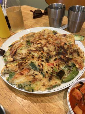 Pah Jeon/. Seafood pancake