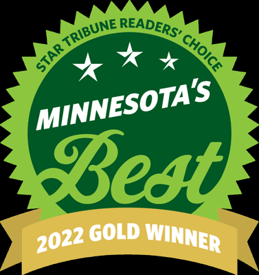 Star Tribune's 2022 and 2021 Best of Gold Storage Winner!!