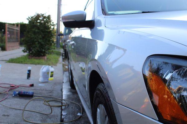 Polish and headlight restoration