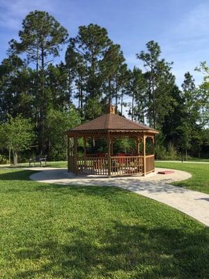 Gazebo in the garden