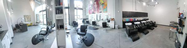 Salon floor and layout