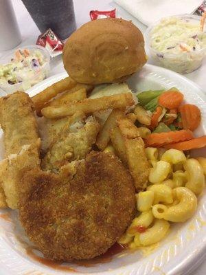 All you can eat lent fish fry