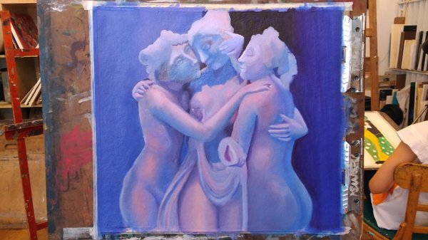 Three Graces, by a high school freshman.