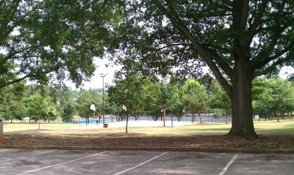 Basketball & Tennis Courts