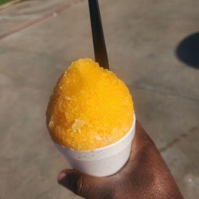 Pumpkin Pie Snowcone